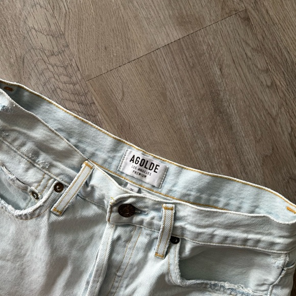 Agolde High waisted denim shorts - Picture 2 of 6